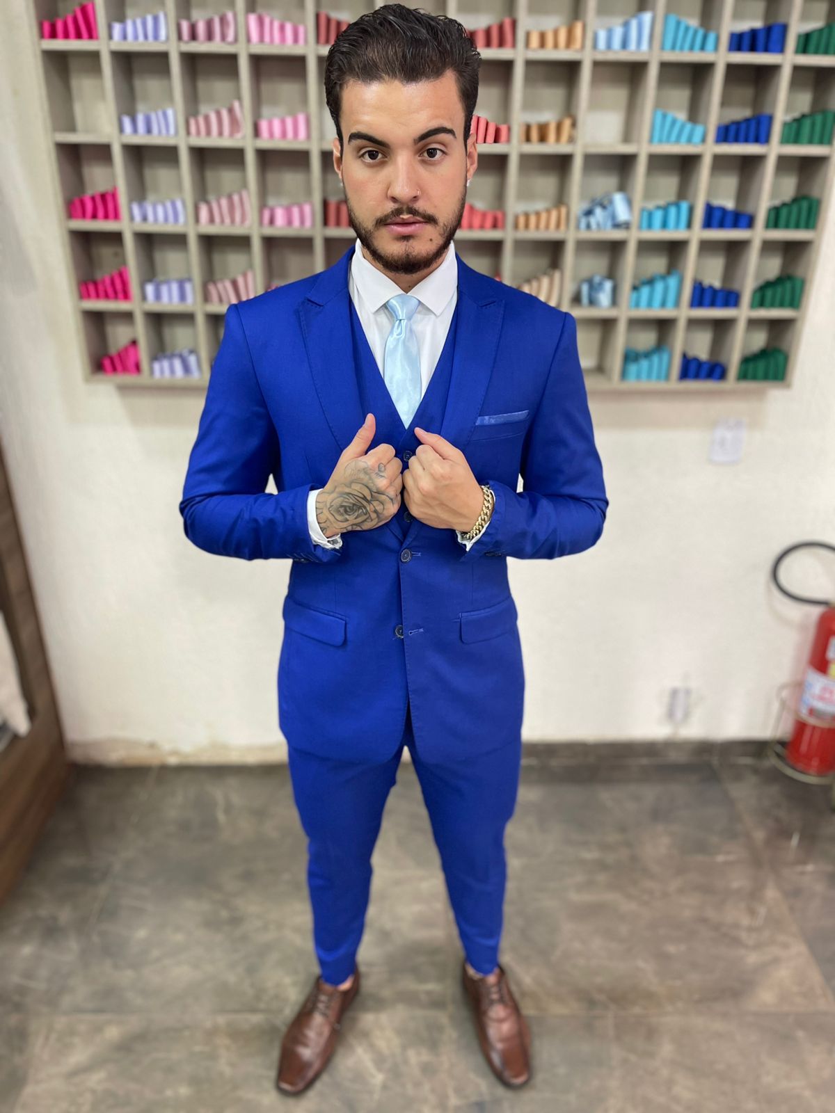 Raffer Azul Royal